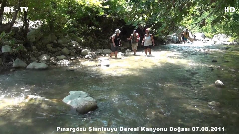 Pınargözü Sinnisuyu Deresi Kanyonu Doğası - Canyon Creek Nature Pınargözü Sinnisuyu