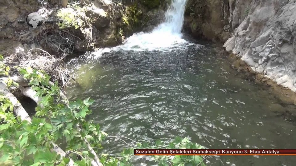Süzülen Gelin Şelaleleri Somakseğri Kanyonu 3. Etap Antalya