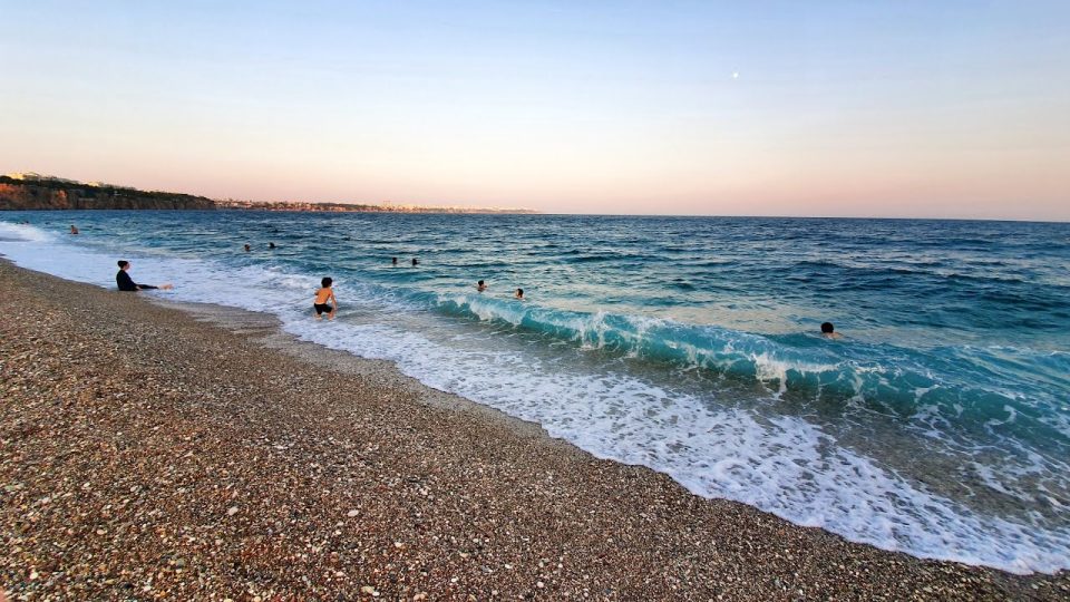 Konyaaltı Deniz Manzarası Antalya Plajları