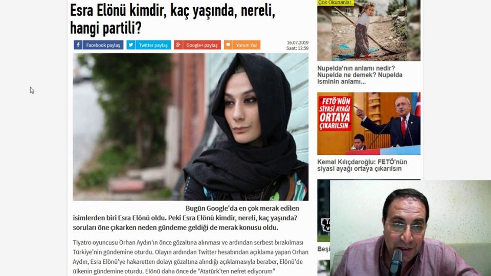 Esra Elönü & Orhan Aydın Kavgası - Siyasi Tahammülsüzlük