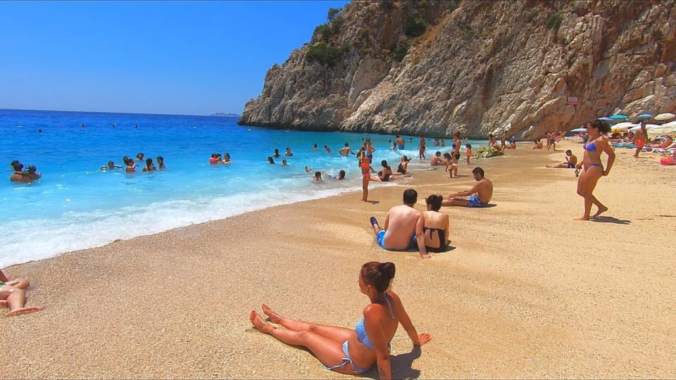 Kaputaş Plajı - Kaputaş Beach in Kaş Antalya