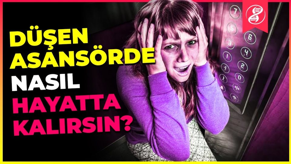 Bindiğiniz asansör düşmeye başlarsa ne yapmanız gerekir ?