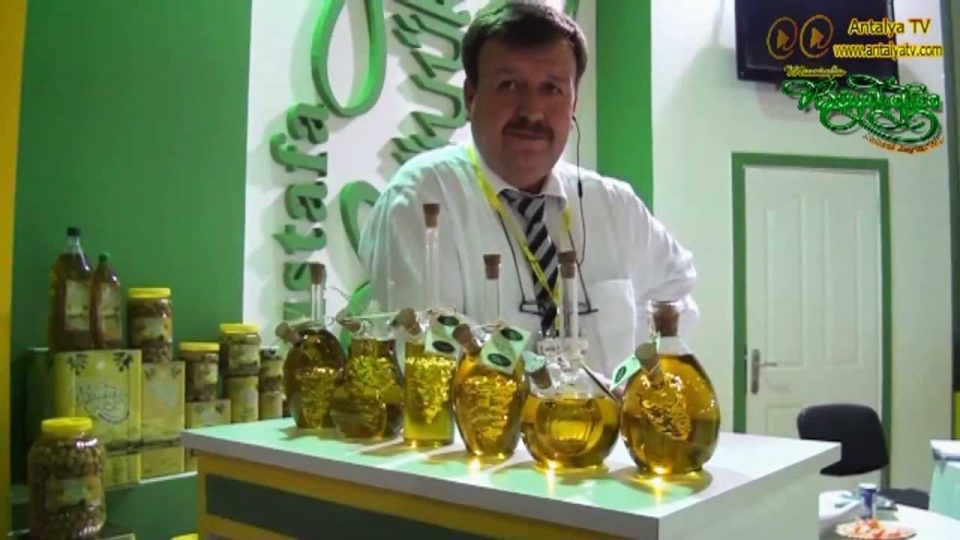 Mustafa Büyükakca Zeytin ve Zeytinyağları -  2013 Antalya Expo Gıda Fuarı - Zafer TAN