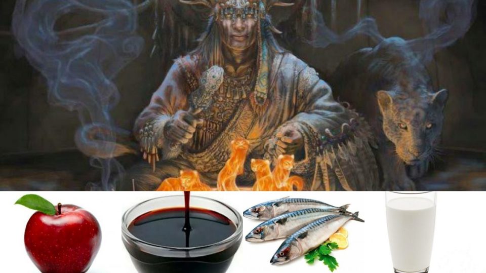 Elma, Pekmez, Balık ve Süt