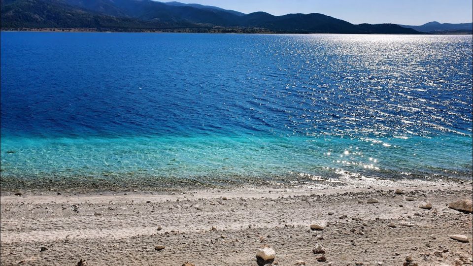Salda Gölünün Berrak Suyu - Salda Gölü Sahili Sahili Yeşilova Burdur