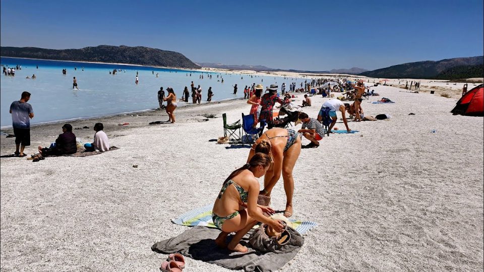 Salda Gölü Beyaz Adalar Plajı