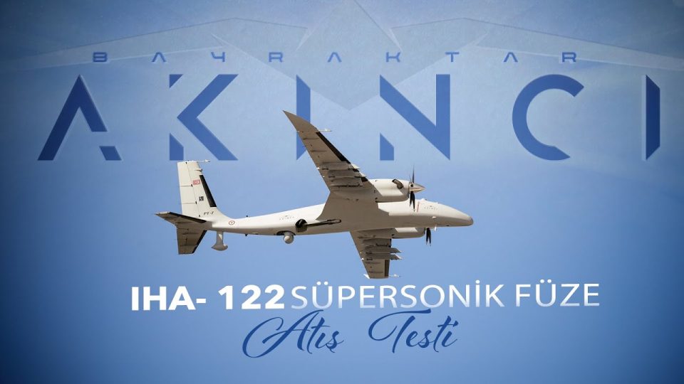 IHA- 122 Süpersonik Füze Atış Testi | Bayraktar AKINCI