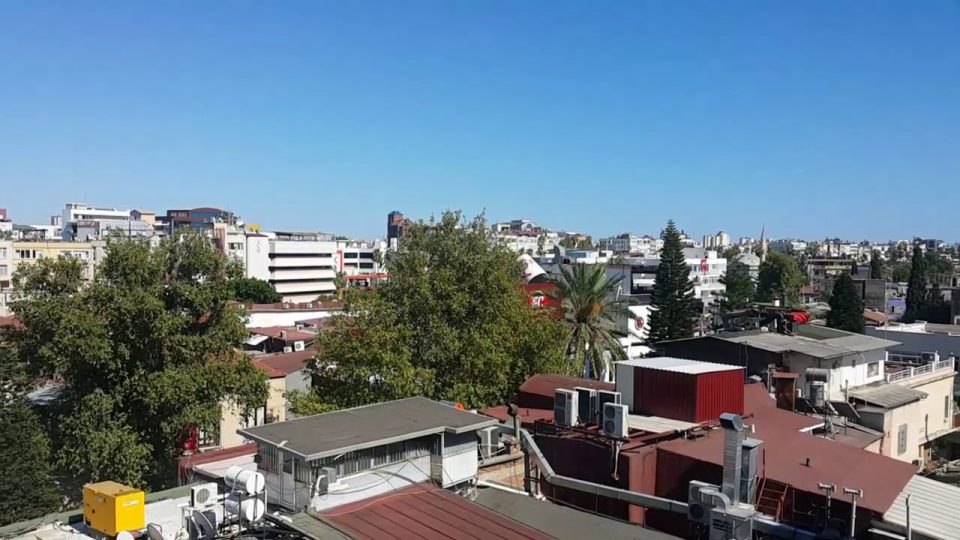 Eski Ticaret Odası Bölgesinden Antalya ve Saat Kulesi Manzarası - Antalya Gezi Tatil
