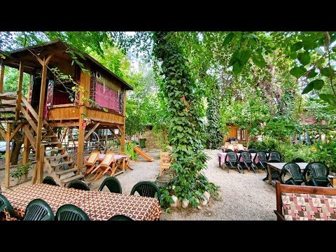 Köy Kahvaltısı Mekanları Antalya - Sakinler Kır Bahçesi Çakırlar Serpme Kahvaltı