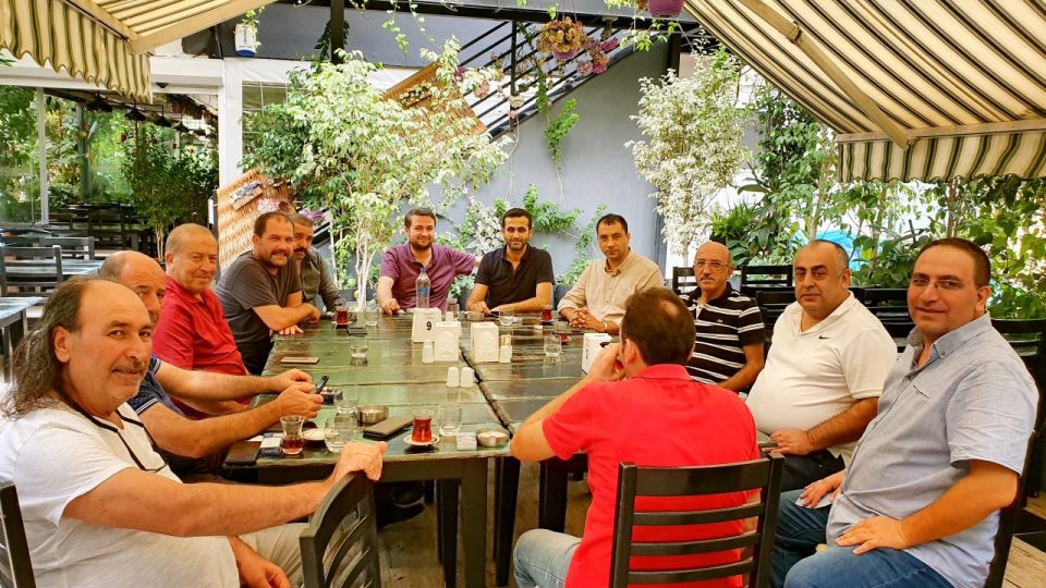 Gönül dostlarından Antalya İYİ Parti Eski İl Başkan Yardımcısı Nihat Kavşut'a taziye toplantısı