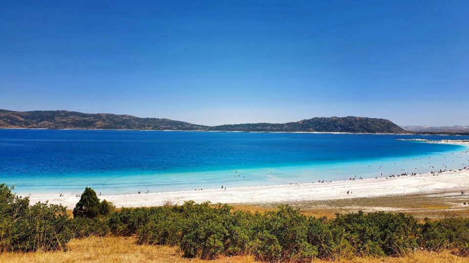 Salda Gölü Plajları Göl Manzaraları Beyaz Adalar Doğanbaba Plajı