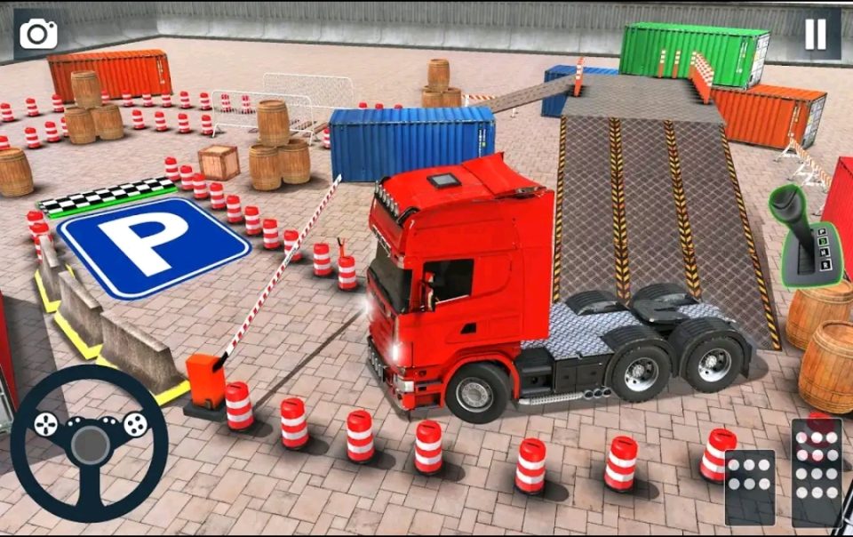 Hard Truck Parking 2020 - Kamyon Sürme Kamyon Park Etme Oyunları