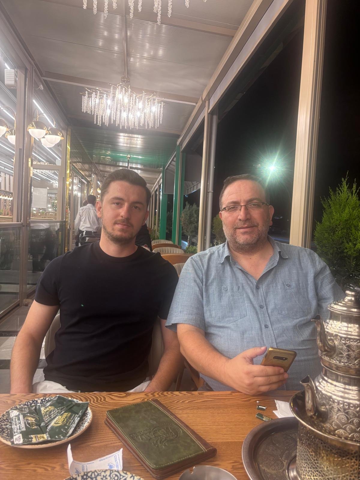 Berkay kardeşimle Ankara'dayız...